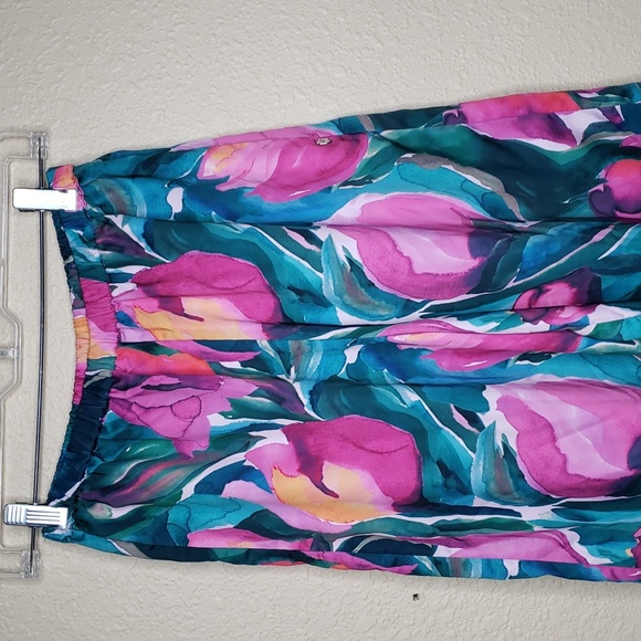 Fabletics Women's Floral Pajama Wide Leg Pants (Size Small) - Picture 2 of 10
